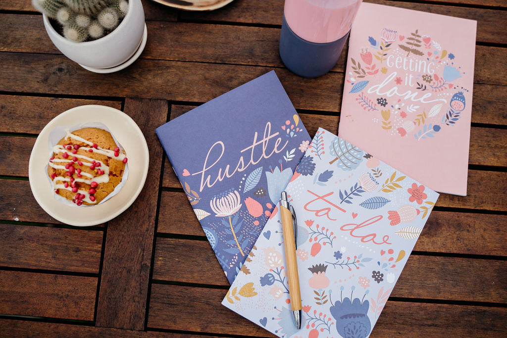 Floral Deco Series Notebooks