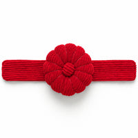 Corduroy Wrist Pin Cushion - Crimson Red