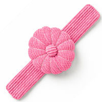 Peony Pink Corduroy Pin Cushion on a white background