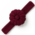 Corduroy Wrist Pin Cushion - Rich Burgundy