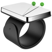 Black Large Magnetic Pin Cushion Wristband -  30cm