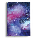Saturnery Notebook, watercolour cosmic atmosphere with stars