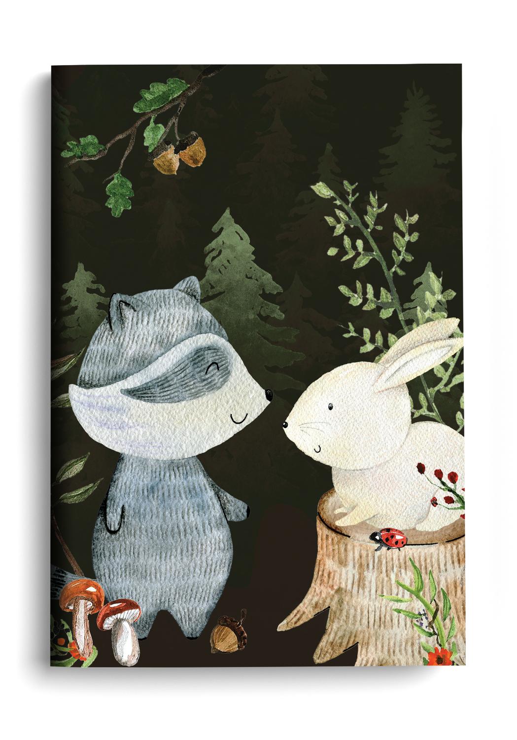 Woodlands 1 - Single Notebook