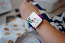 Magnetic Pin Cushion Wristband - Fuchsia