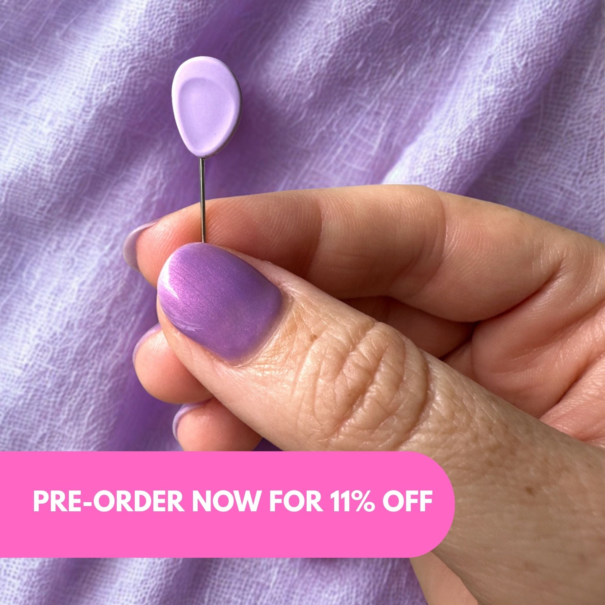 💜 PRE-ORDER: SiliPins are on their way! Soft-Grip, Heat-Resistant Dressmaker Pins (Pack of 50)