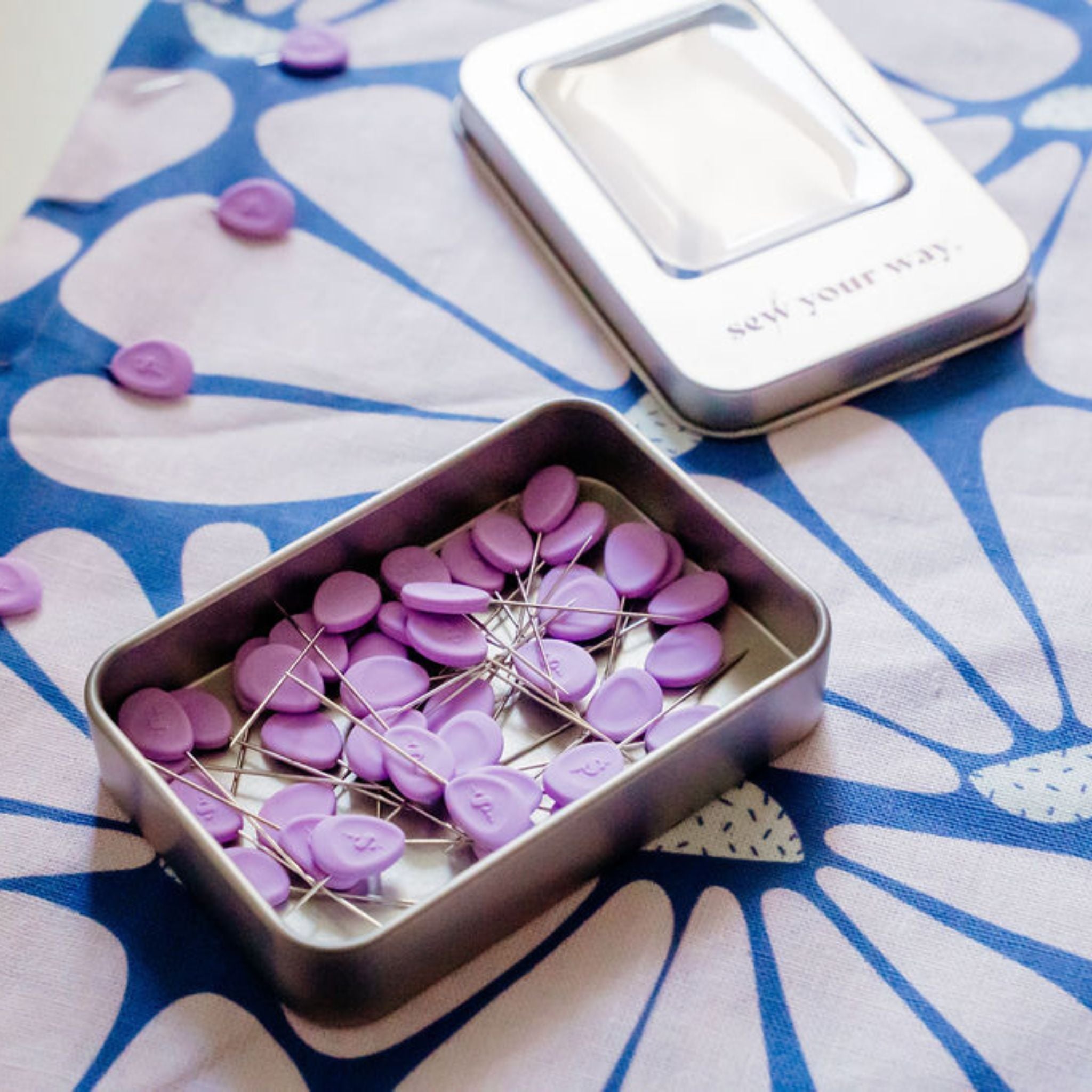 💜 PRE-ORDER: SiliPins are on their way! Soft-Grip, Heat-Resistant Dressmaker Pins (Pack of 50)