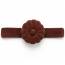 Spiced Cocoa Corduroy Pin Cushion horizontal on a white background